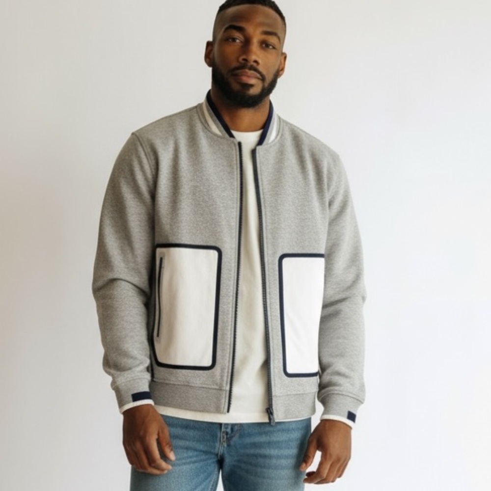 Under Armor UAS Track Jacket Gray Small